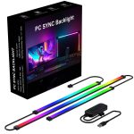Gaming Monitor Light Strip – RGB Color Sync Backlight with Smart Control for PC & Display Atmosphere